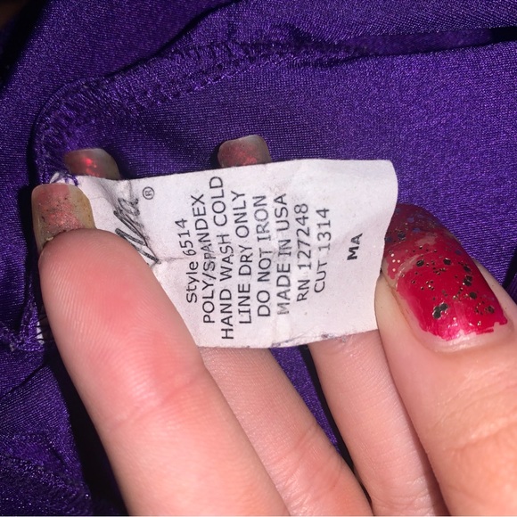 Purple spandex’s - Picture 3 of 3